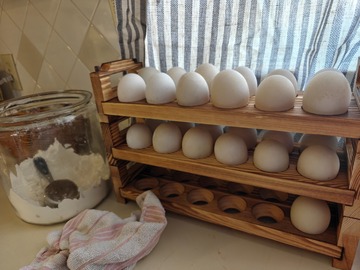 Selling with In-person Payment: Duck Eggs