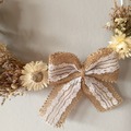 Vente: Couronne de fleurs séchées 