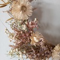 Vente: Couronne de fleurs séchées 