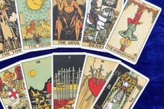 Selling: Mini reading - 3 card pull on 3 areas 