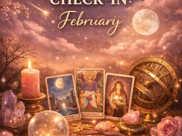 Selling: ✨ Monthly Tarot + Astro Check-In ✨