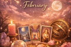 Selling: ✨ Monthly Tarot + Astro Check-In ✨