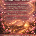 Selling: Astrology Love reading! 12 month forecast for you!  