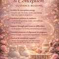 Selling: Fertility & Conception Guidance Reading! ❤️