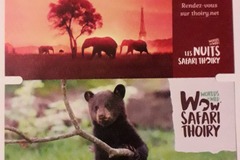 Offre: Deux places safari thoiry  50euros