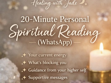 Selling: Spiritual guidance reading! 20 min audio WhatsApp ❤️
