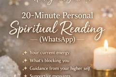 Selling: Spiritual guidance reading! 20 min audio WhatsApp ❤️