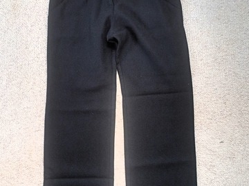 Selling: Black trousers with large button