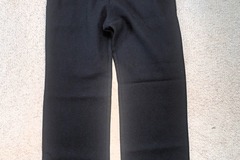 Selling: Black trousers with large button
