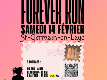 Actualité: Saint Valentin Forever Run  à St Germain