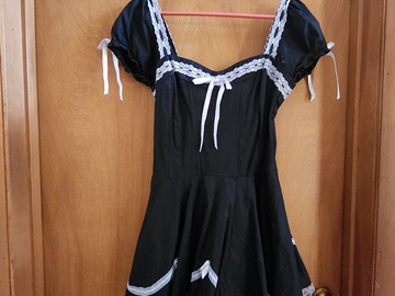 Selling with online payment: Hot Topic True Love Dress & Chobits ears