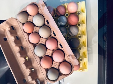 Selling with In-person Payment: Fresh Easter Eggs 