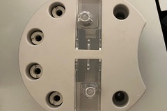 Nieuwe apparatuur: Spoelbak instrumenten stoel, Desinfectie opzetstuk voor slangen