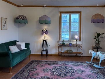 Renting out: Sisustustekstiilejä valmitavalle jaettava työhuone Käpylässä