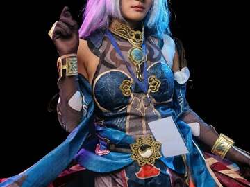 Selling with online payment: Hanya HSR cosplay set