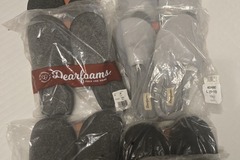 Bulk Lots: Dearfoams  slippers, Lot of 11