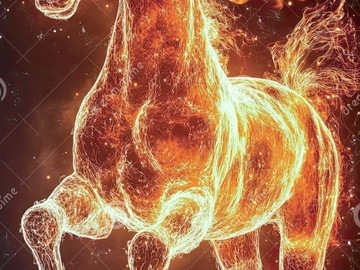 Selling: 17th February Reading – powerful horse-fire reading! 