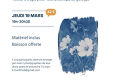 Offre: Atelier photo sur cyanotype