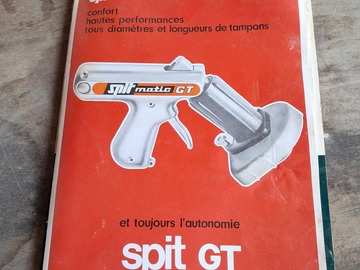 À vendre: Pistolet de scellement Spit Matic GT