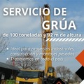 En alquiler: Alquiler de grua de 100 Tn