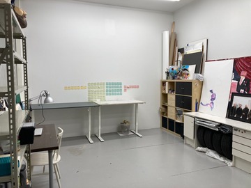 Renting out: Kuvataiteilijan työhuone