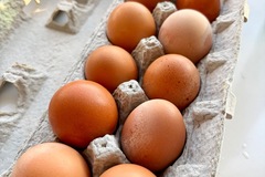 Selling with In-person Payment: Farm Fresh Brown Eggs