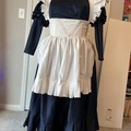 Selling with online payment: Maid Costume - Full Dress with lace back