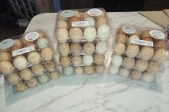 Selling with In-person Payment: Farm fresh eggs unwashed 