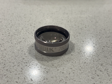 Selling with online payment: 78 D Volk condensing lens