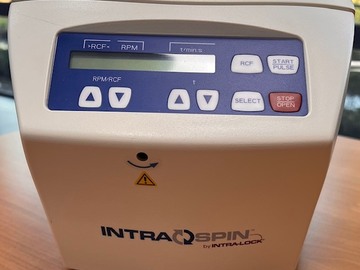 Gebruikte apparatuur: IntraSpin centrifuge tbv Venapunctie && L-PRF