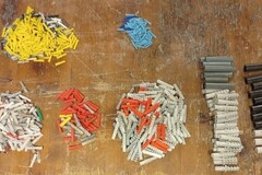 À vendre: Lot chevilles sans collerette