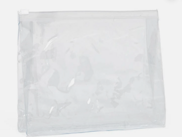 Bulk Lots: Vinyl Zip Slide Gusseted Bags - Quantity 240