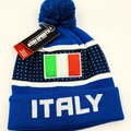 Bulk Lots: Wholesale Case Lot Of 48 Italy Icon Sports Cuff Pom Beanie Hats 