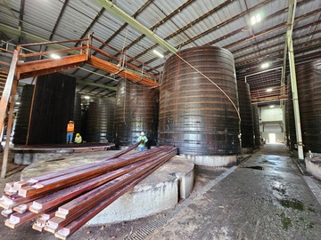 Selling: Old Growth Redwood Reclaimed Wine Tanks