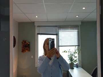 Vente: Belle glace pourtour bois