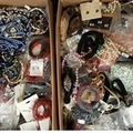 Bulk Lots: 40 lbs--Pandora's box of Treasure Jewelry- $3.99 lbs