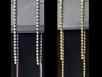 Bulk Lots: 50 pairs-Swarovski Rhinestone Dangle Earrings--$1.99 pair