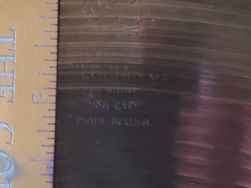 Selling with online payment: A. Zildjian 18" Sizzle Small Stamp (Late '50's) 1,540.3g 