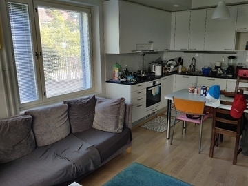Annetaan vuokralle: 60m2 Furnished Shared apartment near Aalto University