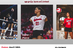 Clinics: University of Nebraska's Skyler Pierce Volleyball Clinic