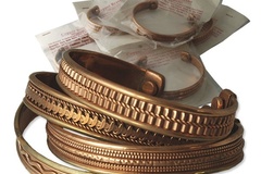 Bulk Lots: 100 pcs-Healing Copper Cuff Bracelets w/magnets-$0.99 pcs