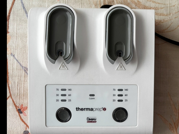 Gebruikte apparatuur: Dentsply Thermaprep 2