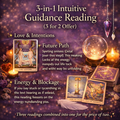 Selling: 3 in 1 intuitive guidance reading  