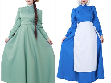 Selling with online payment: Howl's Moving Castle Cosplay Bundle