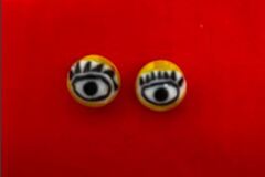 Bulk Lots: 1000 pcs "Evil Eye" Jewelry Beads--$0.10 ea