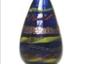 Bulk Lots: 7 lbs--Glass Indian Beads with Gold Foil--$14.99 lbs (Jewelry)