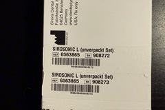 Nieuwe apparatuur: 2 Sirona ultrasonic scalers