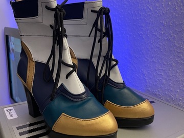 Selling with online payment: Qiyana True Damage Prestige Edition Shoes, League of Legends