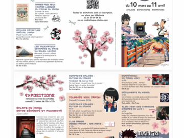 Offre: Mois spécial Japon à la Médiathèque des Chatou