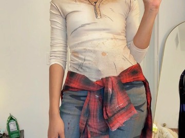 Selling with online payment: Clementine from The Walking Dead Costume